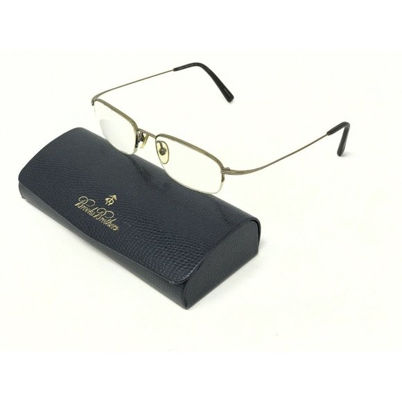 AUTHENTIC BROOKS BROTHERS BB 393 1223T TITANIUM EYEGLASSES SIZE: 50 -18-150 - Picture 2 of 12